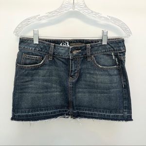 Bullhead Denim Mini Skirt